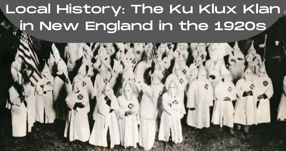 kkkページ Local History: Ku Klux Klan in NE in the 1920's, Tuesday October